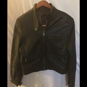 Ladies Lamb Leather Jacket -L